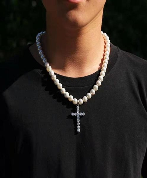iced out cross pendant necklaces for men women luxury designer pearls chain necklaces bling diamond crosses pendants pearl necklac4533874, Silver
iced out cross pendant necklaces for men women luxury designer pearls chain necklaces bling diamond crosses pendants pearl necklac4533874, Silver