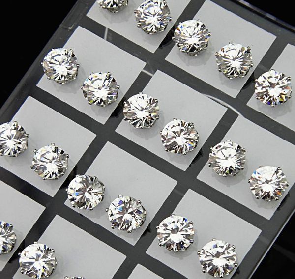 fashion 24pcs 8mm clear austria cubic zirconia stainless steel stud earrings for womens mens whole jewelry lots a6451263089, Golden;silver
fashion 24pcs 8mm clear austria cubic zirconia stainless steel stud earrings for womens mens whole jewelry lots a6451263089, Golden;silver