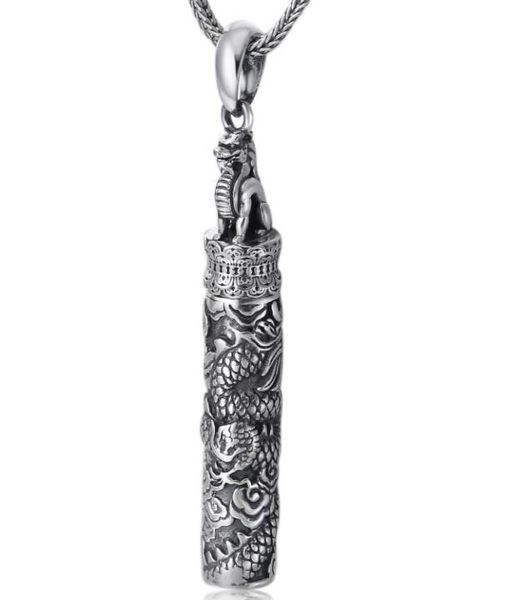 990 sterling silver vintage memorial thai silver ancient bottle jewelry dragon design punk mens pendant holder ash urn necklace5940237
990 sterling silver vintage memorial thai silver ancient bottle jewelry dragon design punk mens pendant holder ash urn necklace5940237