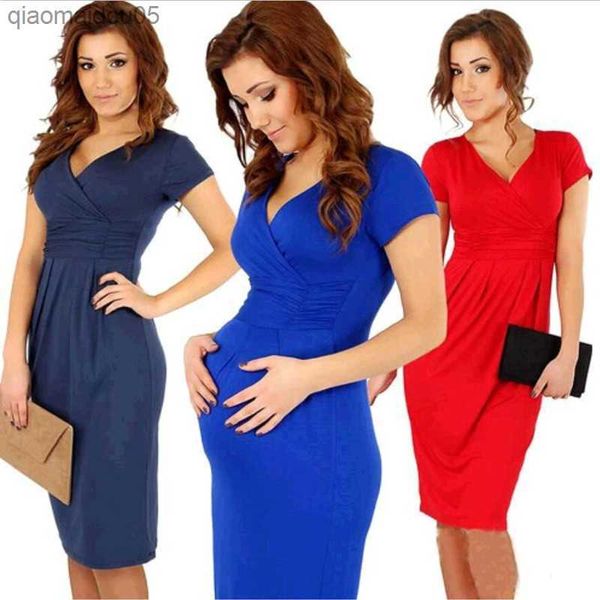 summer maternity cotton v-neck short sleeve dresses pregnancy casual pure color clothing pregnant women slim fit hip dress l230712, White
summer maternity cotton v-neck short sleeve dresses pregnancy casual pure color clothing pregnant women slim fit hip dress l230712, White