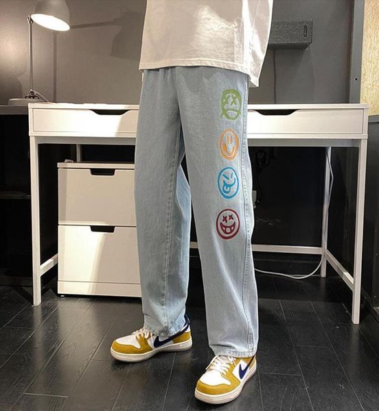 men039s jeans men smile printed graphic baggy 2022 spring autumn mens streetwear cargo pants black denim joggers male vintage t8695060, Blue
men039s jeans men smile printed graphic baggy 2022 spring autumn mens streetwear cargo pants black denim joggers male vintage t8695060, Blue