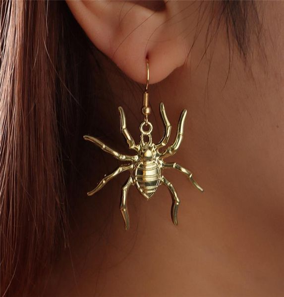 funny spider cosplay alloy charm earrings black gold pendants south american long earring jewelry for women halloween party gift3197078, Golden
funny spider cosplay alloy charm earrings black gold pendants south american long earring jewelry for women halloween party gift3197078, Golden