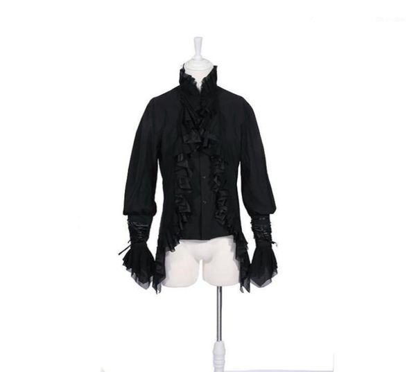 men long sleeve shirt gothic man blouse autumn party mens shirt black white men shirts fashion18783704, White;black
men long sleeve shirt gothic man blouse autumn party mens shirt black white men shirts fashion18783704, White;black