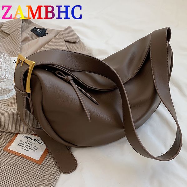 evening bags large crossbody for women luxury brand handbags solid soft leather shoulder bag female fashion travel hobos vintage sac 230711
evening bags large crossbody for women luxury brand handbags solid soft leather shoulder bag female fashion travel hobos vintage sac 230711