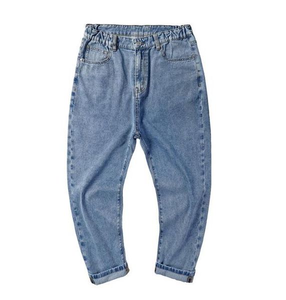 plussize elasticity jeans korean wave harem elastic waist large size men039s wear plussized pants fat ankle banded 46 482185406, Blue
plussize elasticity jeans korean wave harem elastic waist large size men039s wear plussized pants fat ankle banded 46 482185406, Blue