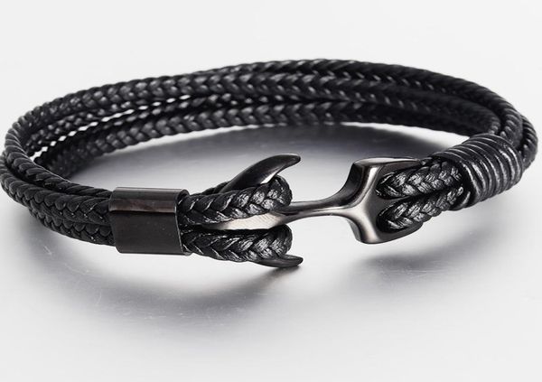 trendy punk black anchor bracelet handmade leather rope chain for men039s metal sports hook bracelet jewelry gifts6697332
trendy punk black anchor bracelet handmade leather rope chain for men039s metal sports hook bracelet jewelry gifts6697332