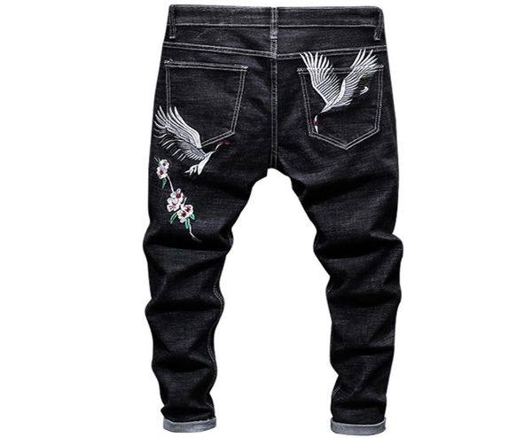 2020 autumn black stretch jeans winter men039s embroidered redcrowned crane jeans new european and american style straight den7550735, Blue
2020 autumn black stretch jeans winter men039s embroidered redcrowned crane jeans new european and american style straight den7550735, Blue