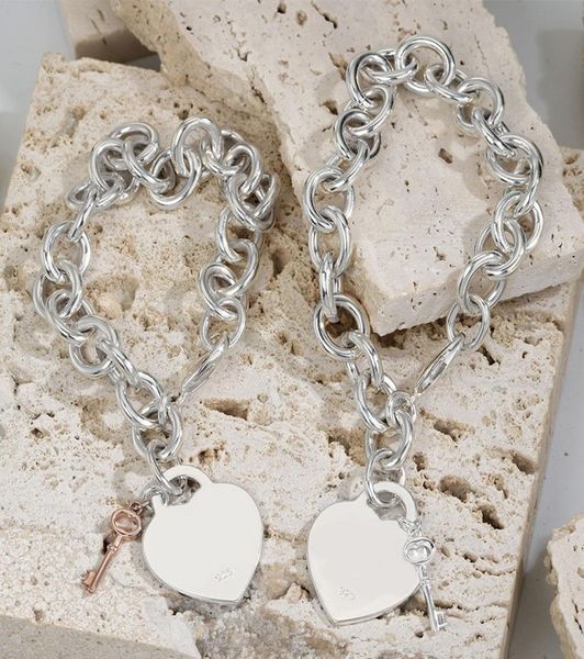 t designer bracelet 15mm necklace stud earrings set women luxury brand jewelry classic fashion heart pendant 925 sterlling silver 9751715, Black
t designer bracelet 15mm necklace stud earrings set women luxury brand jewelry classic fashion heart pendant 925 sterlling silver 9751715, Black