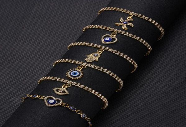 blue evil eye bracelets for women hand heart starfish charm crystal tennis chain bange female fashion party jewelry gift3784905, Golden;silver
blue evil eye bracelets for women hand heart starfish charm crystal tennis chain bange female fashion party jewelry gift3784905, Golden;silver
