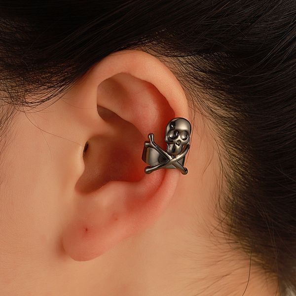 halloween dark skull ear clip without no piercing skeleton earring cuff punk european women black earrings alloy jewelry ancient silver
halloween dark skull ear clip without no piercing skeleton earring cuff punk european women black earrings alloy jewelry ancient silver