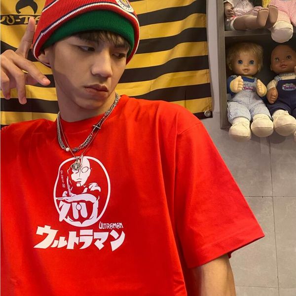 red black men women tees shirts oversized cotton t shirts print hip hop tees summer clothing casual streetwear short sleeve tee, Black;brown
red black men women tees shirts oversized cotton t shirts print hip hop tees summer clothing casual streetwear short sleeve tee, Black;brown