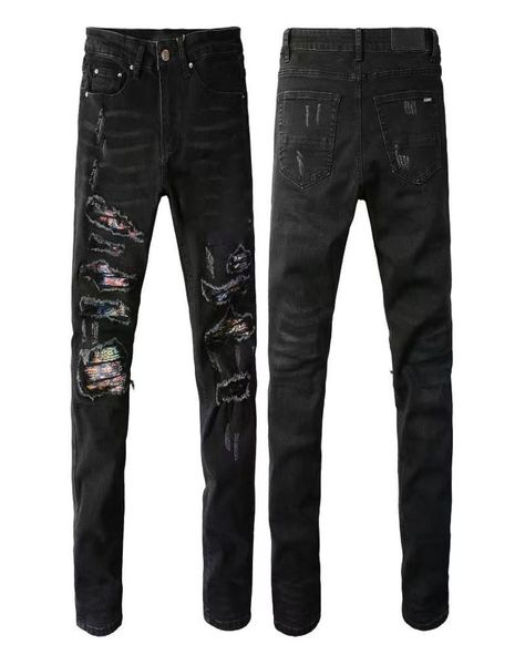 designer jeans holes jean men embroidery quilting ripped woman trendy brand fashion straight pants distrressed patchwork jeans for3892092, Blue
designer jeans holes jean men embroidery quilting ripped woman trendy brand fashion straight pants distrressed patchwork jeans for3892092, Blue