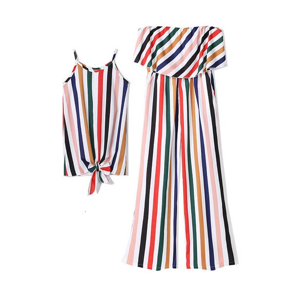 family matching outfits women baby women girl jumpsuit mother daughter fashion clothes family matching stripe playsuit outfit 230711, Blue
family matching outfits women baby women girl jumpsuit mother daughter fashion clothes family matching stripe playsuit outfit 230711, Blue