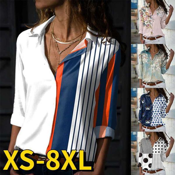 women's blouses shirts 2022 new animal print s autumn women flower pattern shirt v-neck button blouse winter simple style long sleeve s, White
women's blouses shirts 2022 new animal print s autumn women flower pattern shirt v-neck button blouse winter simple style long sleeve s, White