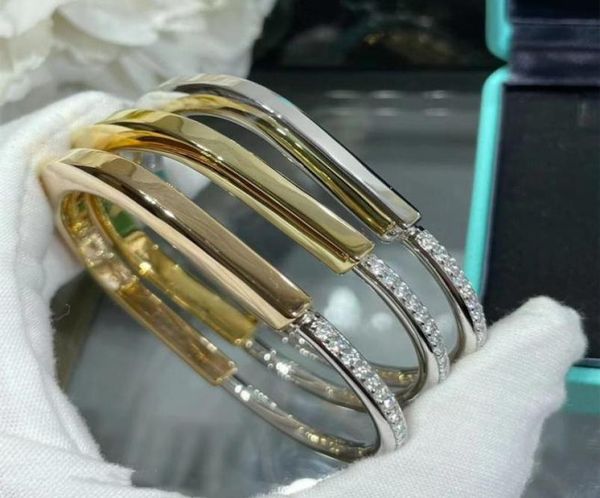 designer lock bracelets bangle set diamonds silver gold bracelet for women luxury jewelry with velvet bag8467558, Black
designer lock bracelets bangle set diamonds silver gold bracelet for women luxury jewelry with velvet bag8467558, Black