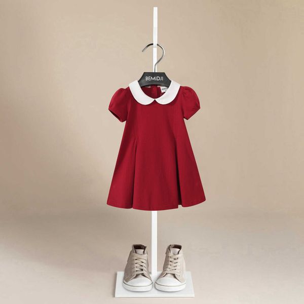 girl's dresses kid girl dresses red button design short sleeve doll collar kids dress round breathable slim fit a-line dress girls clot, Red;yellow
girl's dresses kid girl dresses red button design short sleeve doll collar kids dress round breathable slim fit a-line dress girls clot, Red;yellow