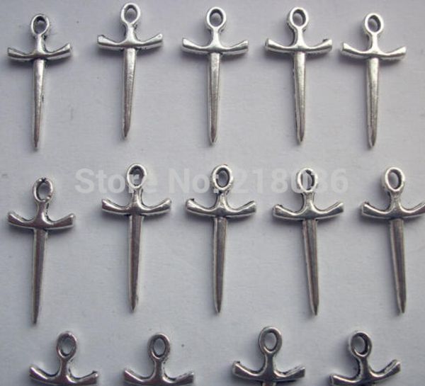 100pcs vintage antique silver sword charms pendant diy jewelry fit bracelets components whole fashion 1020mm n22133134512, Blue;slivery
100pcs vintage antique silver sword charms pendant diy jewelry fit bracelets components whole fashion 1020mm n22133134512, Blue;slivery