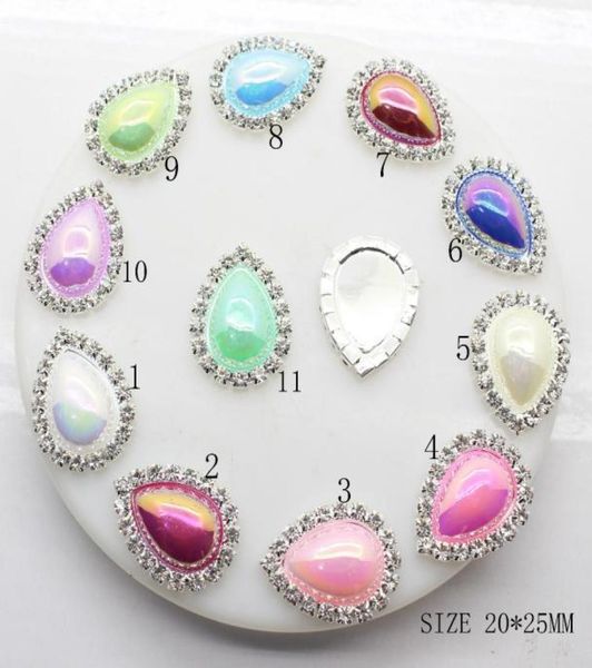 20x25mm 50pcs teardrop flatback ab color pearl rhinestone buttons diy wedding hair decor embellishments6400532, Black
20x25mm 50pcs teardrop flatback ab color pearl rhinestone buttons diy wedding hair decor embellishments6400532, Black