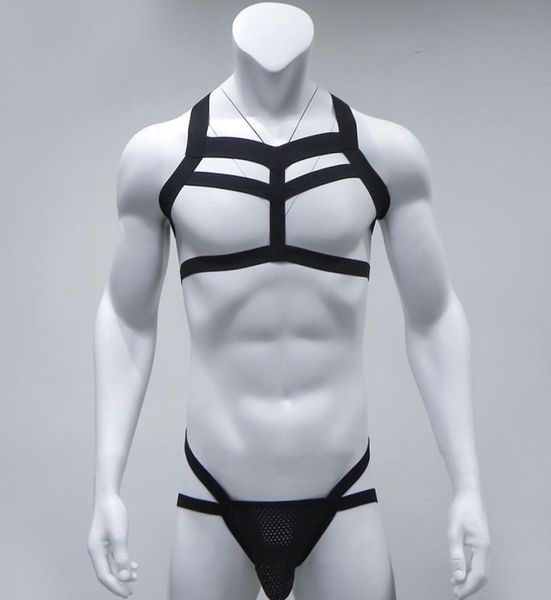men039s costumes gay night club wear nylon bondage underwear thongs g string halter neck body chest harness male lingerie 5622189, Black
men039s costumes gay night club wear nylon bondage underwear thongs g string halter neck body chest harness male lingerie 5622189, Black