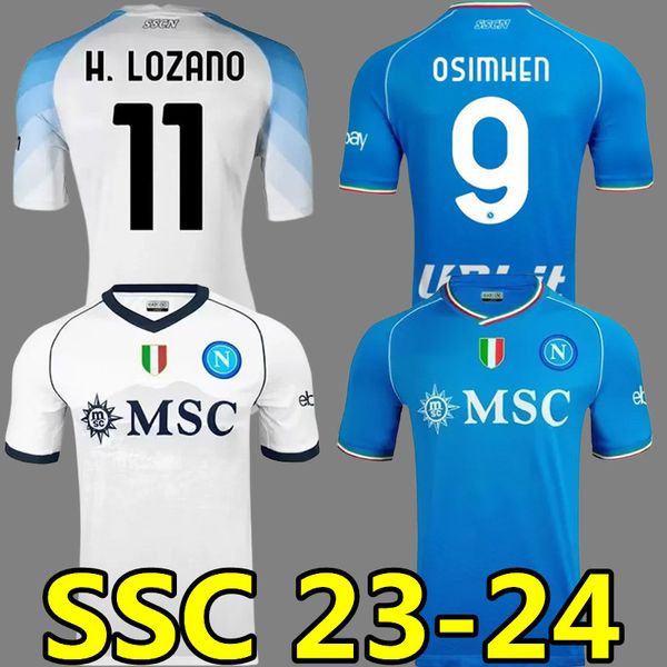 23 24 maglia napoli soccer jerseys kvaratskhelia raspadori h. lozano osimhen politano anguissa elmas 2023 2024 ssc naples maillots de foot f, Black;yellow 
23 24 maglia napoli soccer jerseys kvaratskhelia raspadori h. lozano osimhen politano anguissa elmas 2023 2024 ssc naples maillots de foot f, Black;yellow