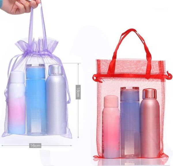 100pcs jewelry cosmetic display bag wedding gift gauze organza bag with handle storage yarn christmas tote package pouches 182815672834, Pink;blue
100pcs jewelry cosmetic display bag wedding gift gauze organza bag with handle storage yarn christmas tote package pouches 182815672834, Pink;blue