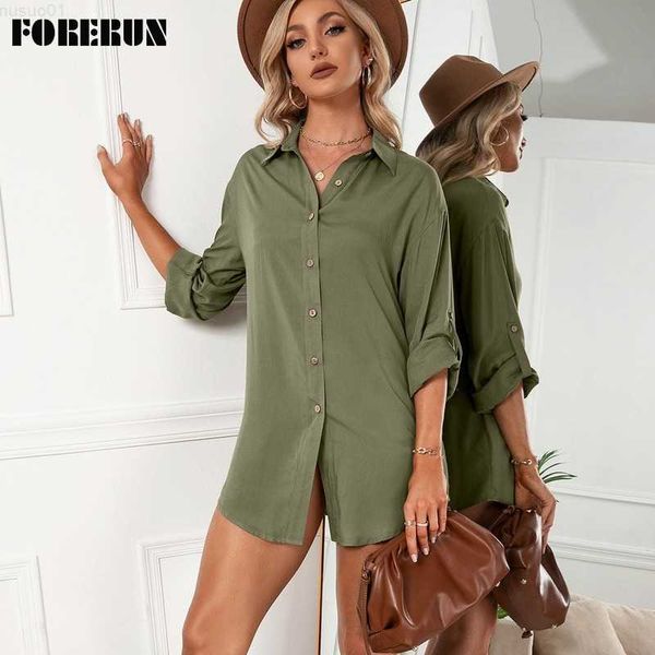 women's blouses shirts forerun shirt dress women solid turn down collar autumn casual long sleeve single breasted mini dress robe femme, White
women's blouses shirts forerun shirt dress women solid turn down collar autumn casual long sleeve single breasted mini dress robe femme, White