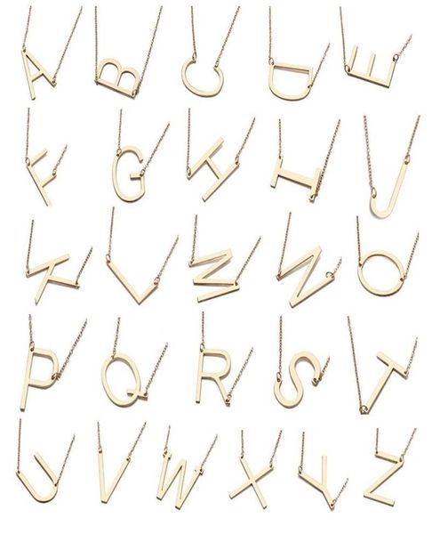 vintage gold color 26 initial letter choker necklace for women personalized az pendant necklace summer jewelry2955080, Silver
vintage gold color 26 initial letter choker necklace for women personalized az pendant necklace summer jewelry2955080, Silver