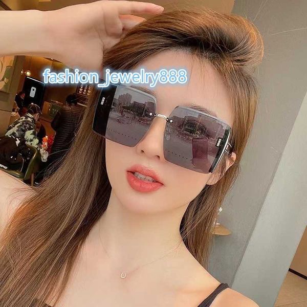 sunglasses frames same box sunglasses women's sunglasses advanced feeling ins style rimless sunglasses, Silver
sunglasses frames same box sunglasses women's sunglasses advanced feeling ins style rimless sunglasses, Silver