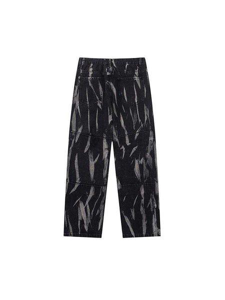 yeger american trendy brand niche design with irregular contrasting color washed jeans, loose straight leg wide leg pants, Blue
yeger american trendy brand niche design with irregular contrasting color washed jeans, loose straight leg wide leg pants, Blue