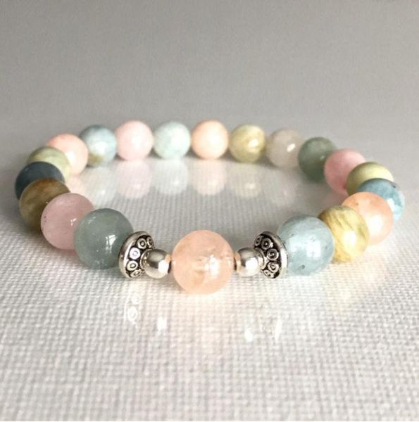 mg0817 8 mm genuine morganite bracelet heart chakra lucky bracelet for women healing gemstome dainty yoga mala bracelet5244499, Black
mg0817 8 mm genuine morganite bracelet heart chakra lucky bracelet for women healing gemstome dainty yoga mala bracelet5244499, Black