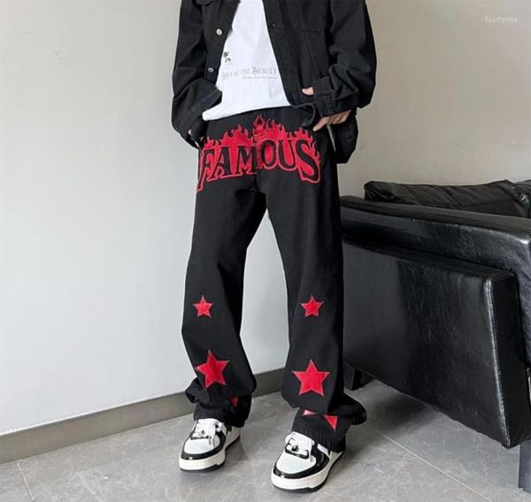 men039s jeans american vibe styles patch letter embroidery black baggy men pants y2k clothes hip hop straight elegant denim tro9686512, Blue
men039s jeans american vibe styles patch letter embroidery black baggy men pants y2k clothes hip hop straight elegant denim tro9686512, Blue