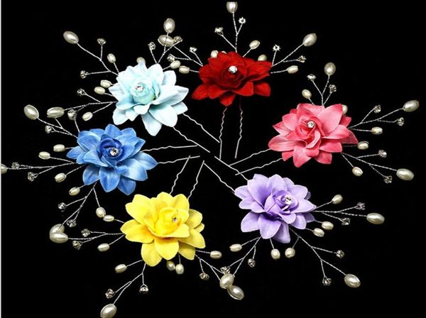 10pcs fabric pearl crystal beaded flower hair pin for bridal wedding hawaii party3201340, Golden;silver
10pcs fabric pearl crystal beaded flower hair pin for bridal wedding hawaii party3201340, Golden;silver