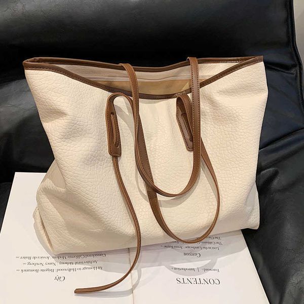 designer bag advanced texture bag new fashion women's bag popular shoulder bag large capacity niche tote bag for women