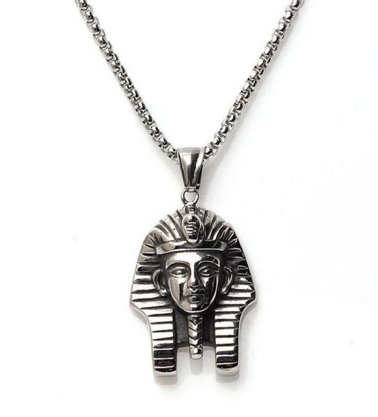 fashion hiphop necklace men039s egyptian pharaoh pendant titanium steel personality necklaces7272666, Silver
fashion hiphop necklace men039s egyptian pharaoh pendant titanium steel personality necklaces7272666, Silver