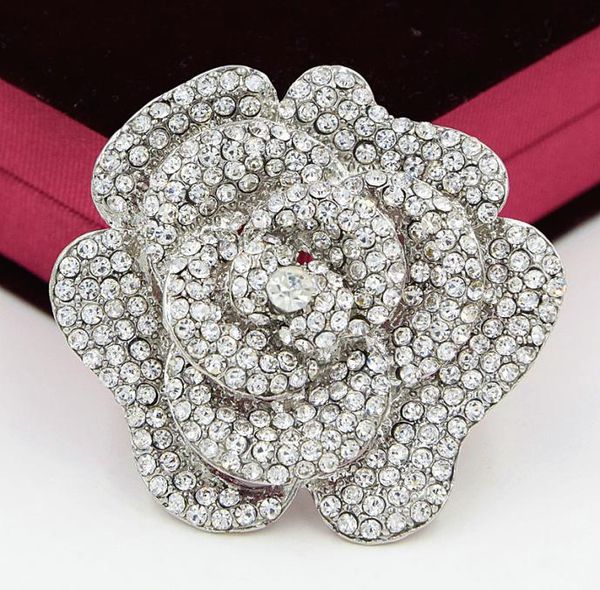 24 inch large vintage silver tone diamante crystals rose brooch luxury design wedding broaches selling elegant wedding pin9640355, Gray
24 inch large vintage silver tone diamante crystals rose brooch luxury design wedding broaches selling elegant wedding pin9640355, Gray
