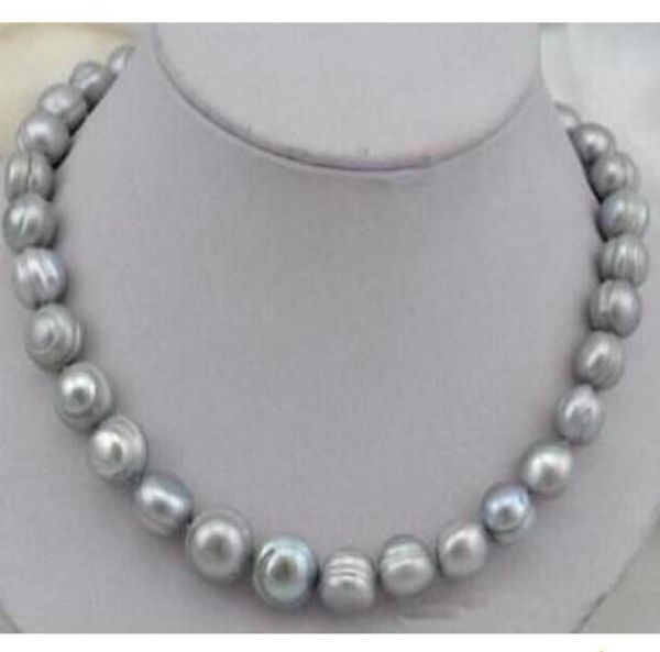 1112mm natural south sea gray pearl necklace 18inch 14k gold clasp4758791, Silver
1112mm natural south sea gray pearl necklace 18inch 14k gold clasp4758791, Silver