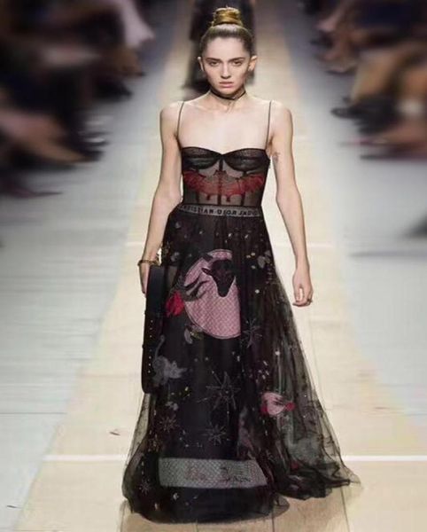 runway dress 2017 black spaghetti straps celebrity style dress mesh bat embroidery beads vestidos de festa n0114188687
runway dress 2017 black spaghetti straps celebrity style dress mesh bat embroidery beads vestidos de festa n0114188687