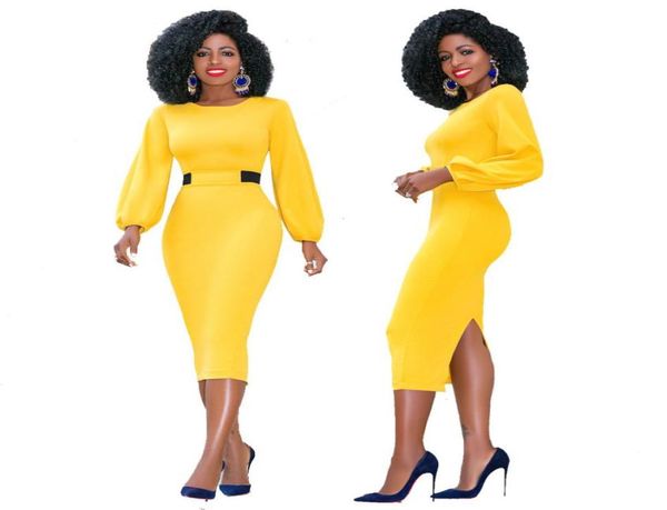 women elegant back slit pencil office dress high waist long sleeve fashion business work wear bodycon midi dresses3975372, Black;gray
women elegant back slit pencil office dress high waist long sleeve fashion business work wear bodycon midi dresses3975372, Black;gray