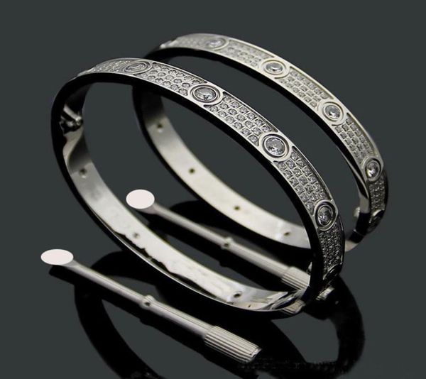 titanium steel bangles 3 row full diamond bracelet fashion women men christmas bangle bracelets jewelry gift size 166182955, Black
titanium steel bangles 3 row full diamond bracelet fashion women men christmas bangle bracelets jewelry gift size 166182955, Black