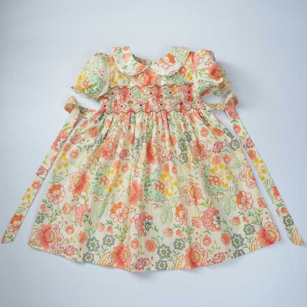 girl's dresses summer handmade smocked floral dresses for girls 2021 kids vintage princess cotton dress age 1 2 3 4 5 6 little girl clo, Red;yellow
girl's dresses summer handmade smocked floral dresses for girls 2021 kids vintage princess cotton dress age 1 2 3 4 5 6 little girl clo, Red;yellow