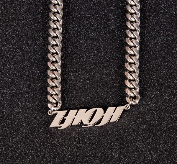 diy art font letters with 8mm cuban chain necklace your own style nameplate luxury stainless steel jewelry7427806, Silver
diy art font letters with 8mm cuban chain necklace your own style nameplate luxury stainless steel jewelry7427806, Silver