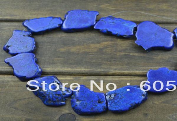 royal blue howlite turquoise slab form slice loose beads for fashion jewelry making 5 strands per lot8922055, Crystal
royal blue howlite turquoise slab form slice loose beads for fashion jewelry making 5 strands per lot8922055, Crystal