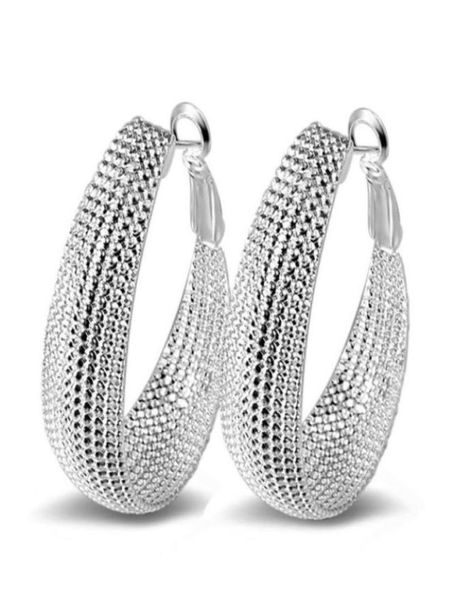 925 sterling silver hoop earrings elegant women oval fashion costume jewelry big trendy net earring76051703985768, Golden;silver
925 sterling silver hoop earrings elegant women oval fashion costume jewelry big trendy net earring76051703985768, Golden;silver