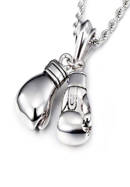 sport men boxer glove necklace fitness fashion stainless steel workout jewelry silver double boxing glove charm pendants accessori9000642
sport men boxer glove necklace fitness fashion stainless steel workout jewelry silver double boxing glove charm pendants accessori9000642