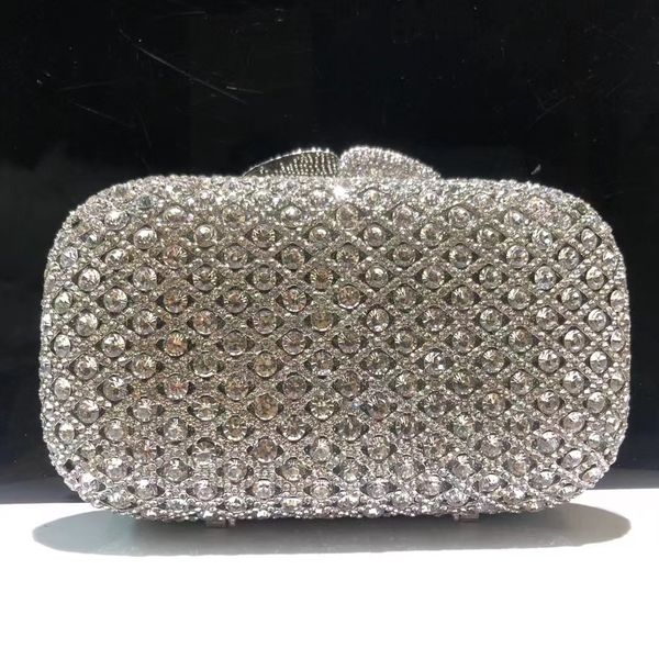 evening bags women silver stone clutch purse lady wedding cocktail crystal purses and handbags bridal minaudiere bag 230711
evening bags women silver stone clutch purse lady wedding cocktail crystal purses and handbags bridal minaudiere bag 230711
