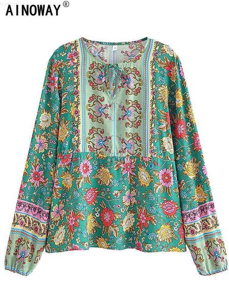 women's blouses shirts vintage chic women green floral printed v-neck lace-up bohemian blouse shirts long sleeve tassel rayon boho shi, White
women's blouses shirts vintage chic women green floral printed v-neck lace-up bohemian blouse shirts long sleeve tassel rayon boho shi, White