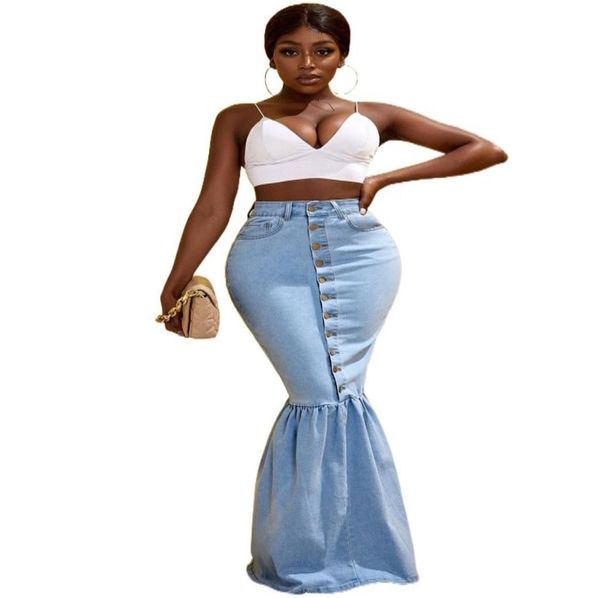 sxy high waist button fly mermaid hem denim skirt f3k101253375994833646, Black
sxy high waist button fly mermaid hem denim skirt f3k101253375994833646, Black