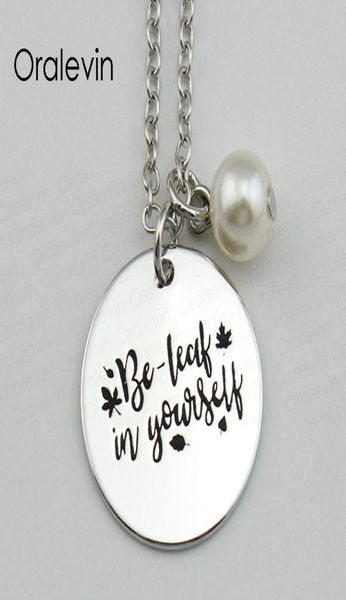beleaf in yourself inspirational hand stamped engraved accessories custom charm pendant necklace gift jewelry18inch10pcslot 9224994, Silver
beleaf in yourself inspirational hand stamped engraved accessories custom charm pendant necklace gift jewelry18inch10pcslot 9224994, Silver