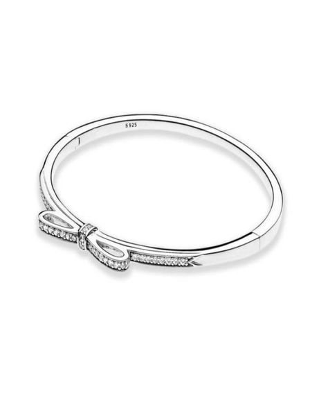 sparkling bow bangle bracelet with original box for real 925 sterling silver wedding designer jewelry for women girls cz diamond bracelets26, Black
sparkling bow bangle bracelet with original box for real 925 sterling silver wedding designer jewelry for women girls cz diamond bracelets26, Black
