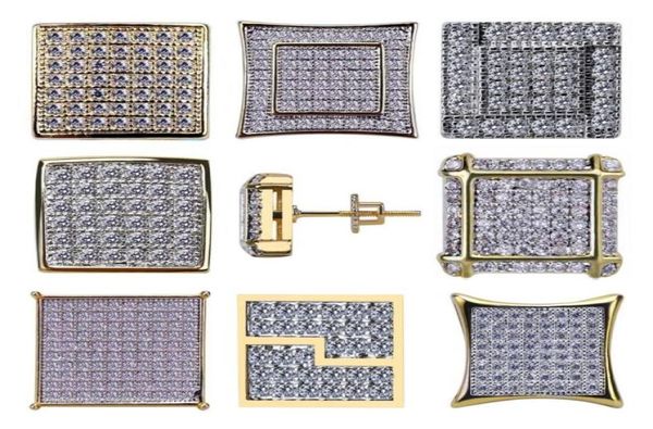 18k gold hip hop cz zircon square earring studs 0716cm for men and womens gifts iced out diamond stud earrings punk rock rapper4837921860, Golden;silver
18k gold hip hop cz zircon square earring studs 0716cm for men and womens gifts iced out diamond stud earrings punk rock rapper4837921860, Golden;silver